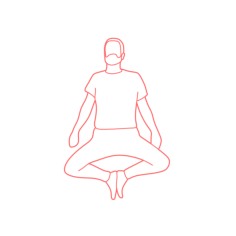 Humans Yoga Poses Reclining Bound Angle Pose Laser Cut Svg File, Free Vectors File